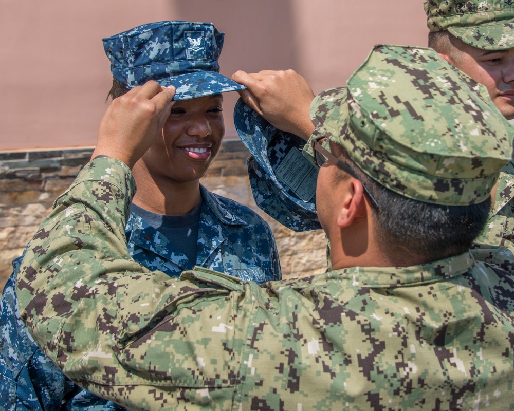 NSA Souda Bay Frocking Ceremony