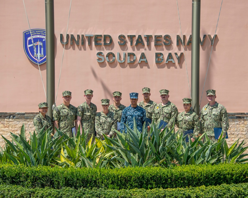 NSA Souda Bay Frocking Ceremony