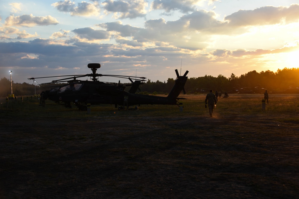 12 CAB leaves Zagan training area