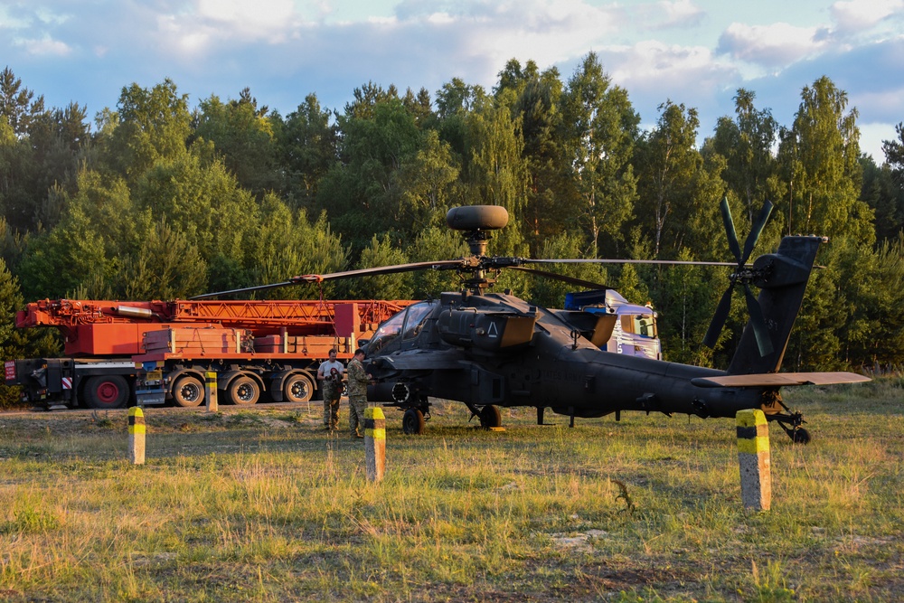 12 CAB leaves Zagan training area