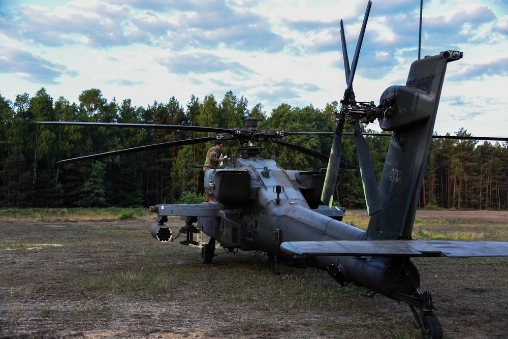 12 CAB leaves Zagan training area