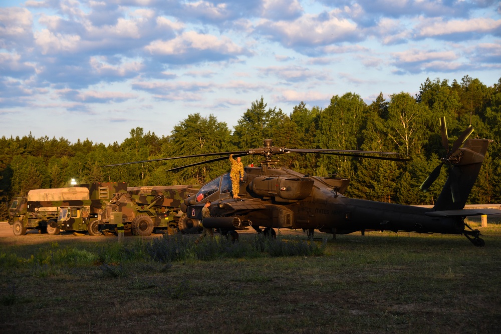 12 CAB leaves Zagan training area