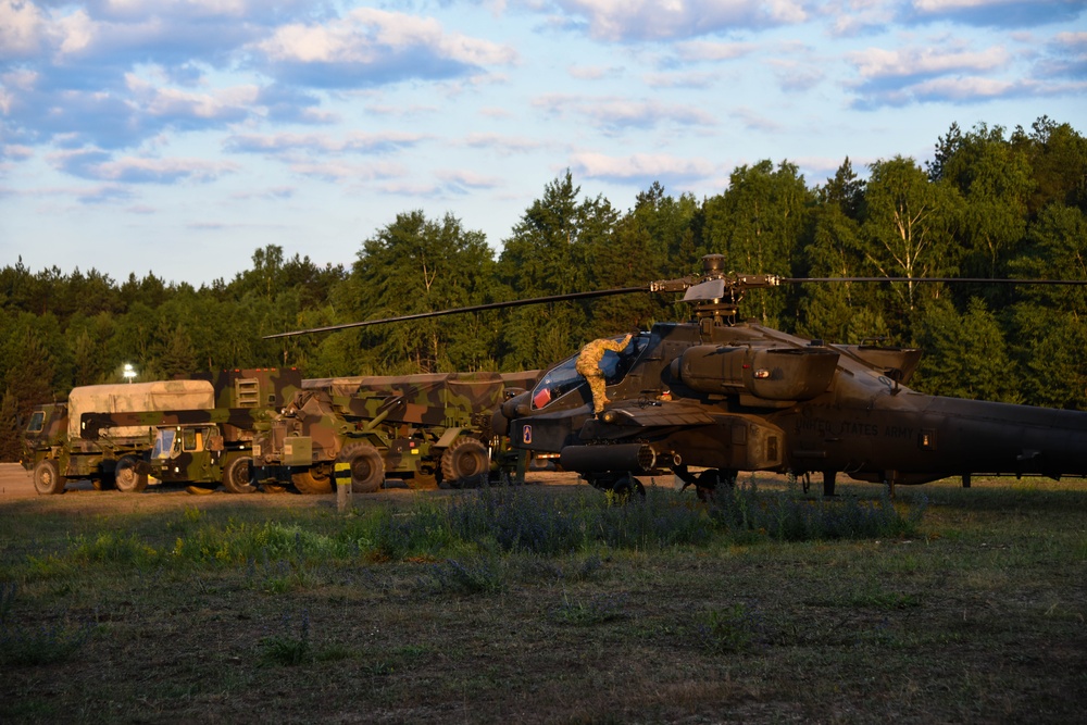 12 CAB leaves Zagan training area