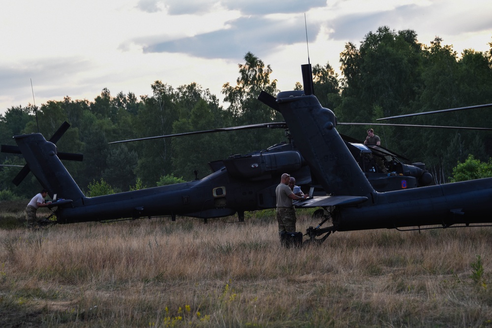 12 CAB leaves Zagan training area