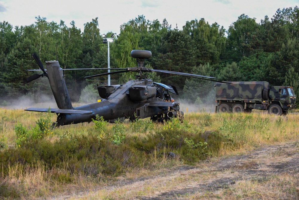 12 CAB leaves Zagan training area