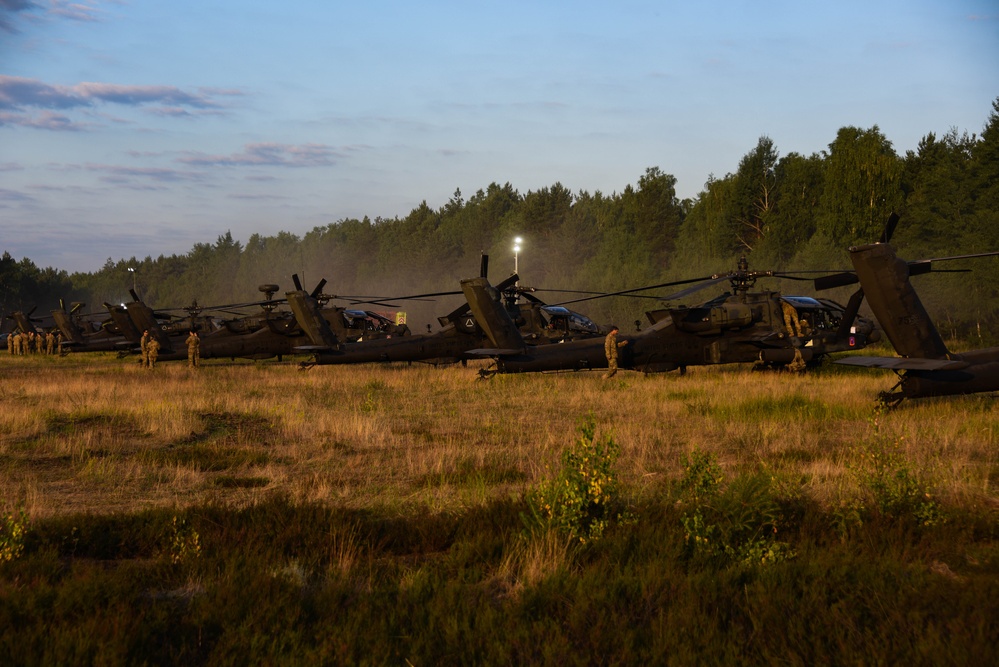 12 CAB leaves Zagan training area