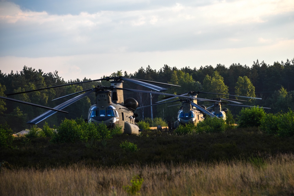 12 CAB leaves Zagan training area