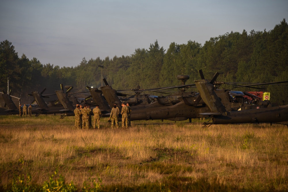 12 CAB leaves Zagan training area