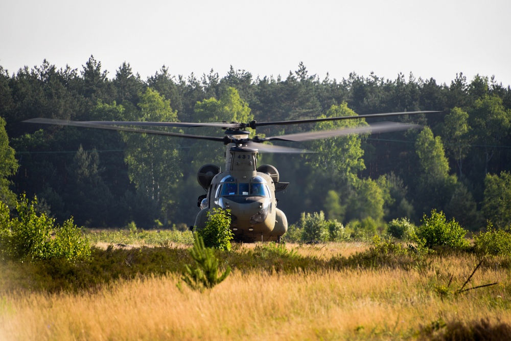 12 CAB leaves Zagan training area