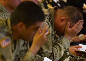 Soldiers Say Farewell From Afar