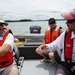 Corps employees take the helm to improve motor boating skills