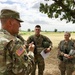 Nebraska Army National Guard leader visits OCS Class 62