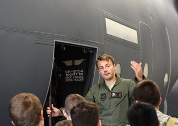 Civil Air Patrol cadets visit the 193rd SOW