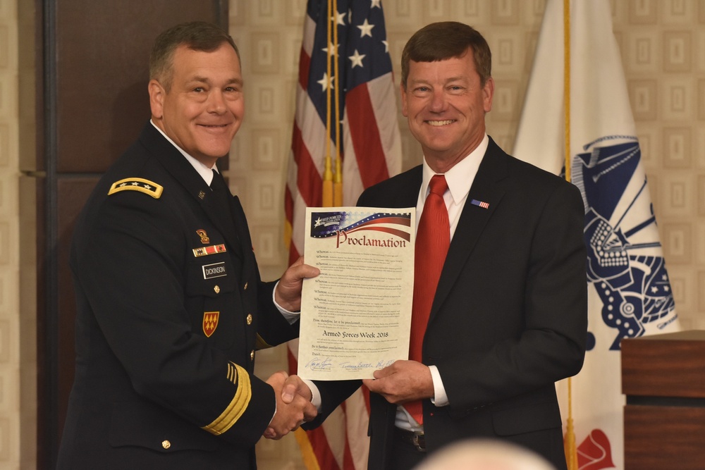 Proclamation signing kicks off Armed Forces Celebration Week