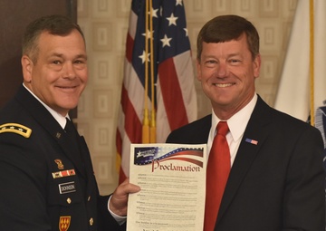 Proclamation signing kicks off Armed Forces Celebration Week