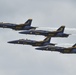 Blue Angels fly in Dayton