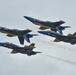 Blue Angels fly in Dayton
