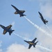 Blue Angels fly in Dayton