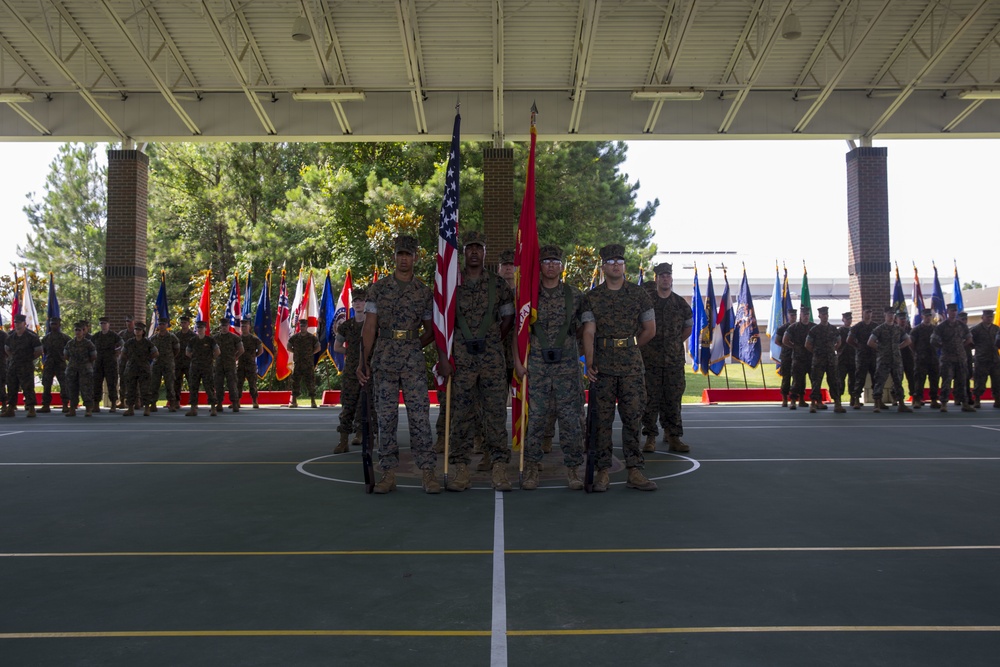 Wounded Warrior Battalion East Change of Command