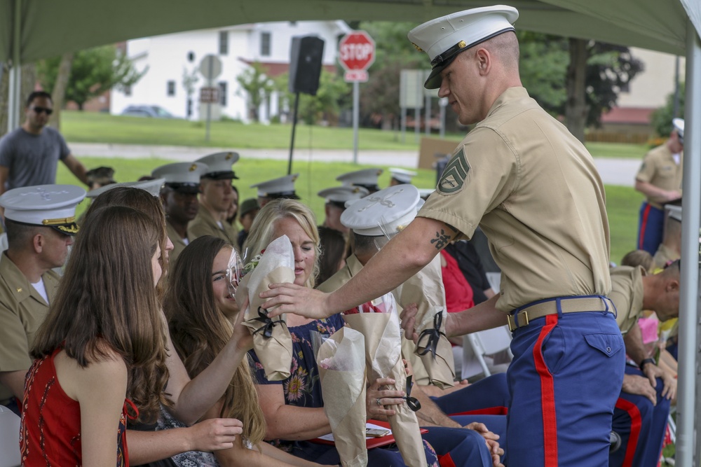 Iowa, Neb. Marine recruiters welcome new commander