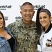 Sailors meet with World Wrestling Entertainment (WWE) wrestler Bayley