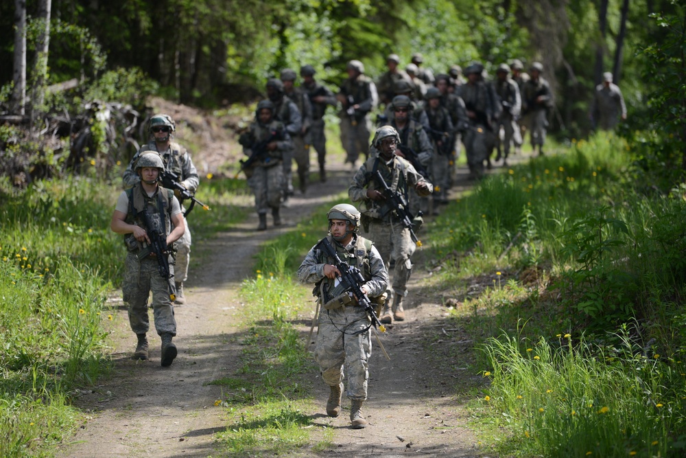 JBER Airmen conduct Prime Base Engineer Emergency Force training