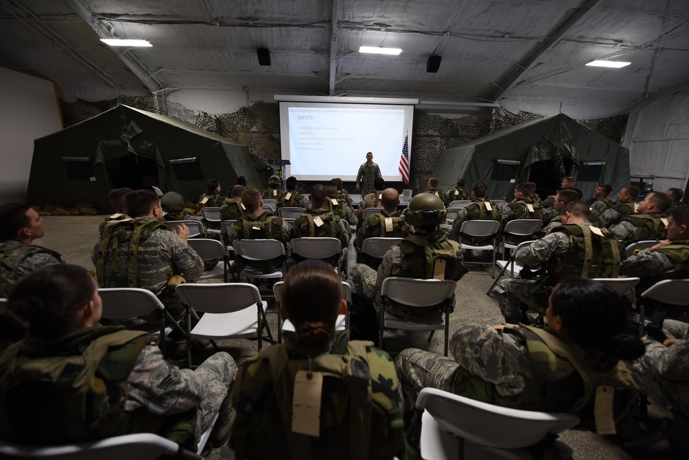 JBER Airmen conduct Prime Base Engineer Emergency Force training