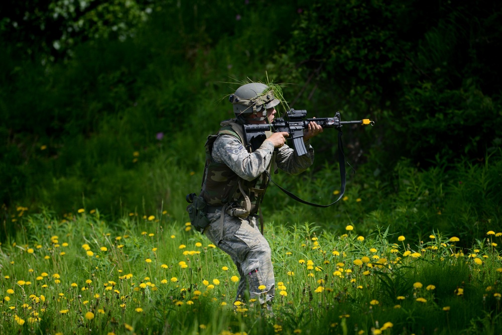 JBER Airmen conduct Prime Base Engineer Emergency Force training