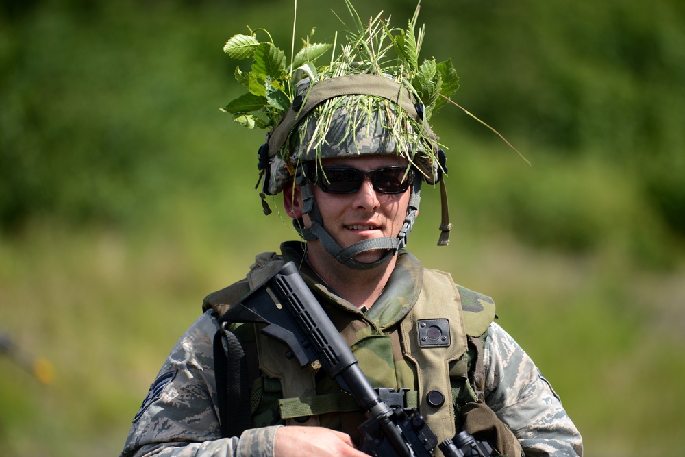 JBER Airmen conduct Prime Base Engineer Emergency Force training
