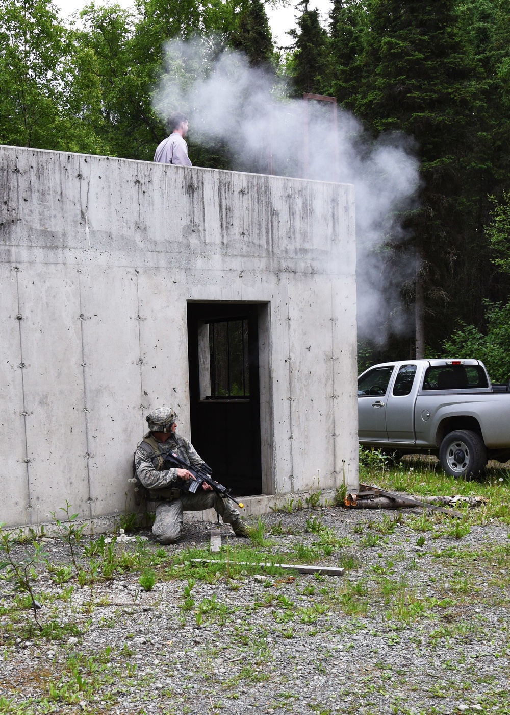 JBER Airmen conduct Prime Base Engineer Emergency Force training