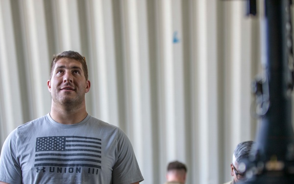 LTG Funk and NFL Atl Falcons Visit