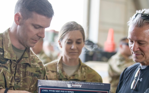 LTG Funk and NFL Atl Falcons Visit