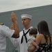 Re-Enlistment aboard USS Wisconsin