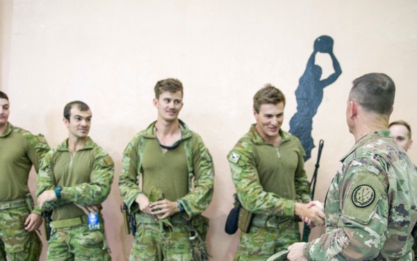 LTG Funk and NFL Atl Falcons Visit