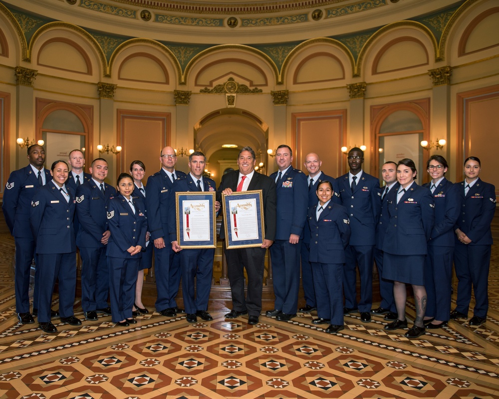 Travis Honored by CA State Assembly