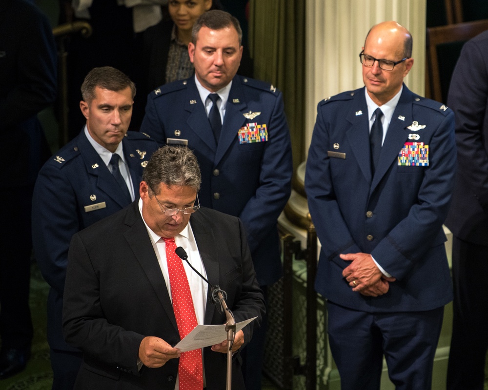Travis Honored by CA State Assembly