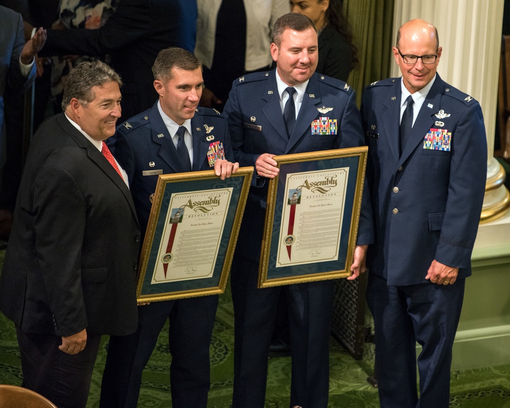 Travis Honored by CA State Assembly