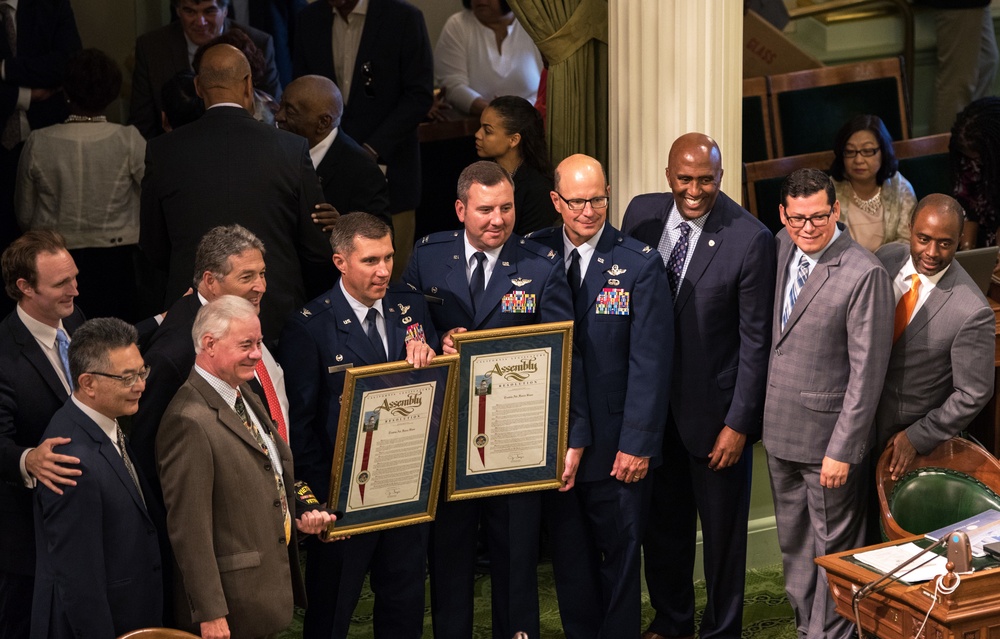 Travis Honored by CA State Assembly