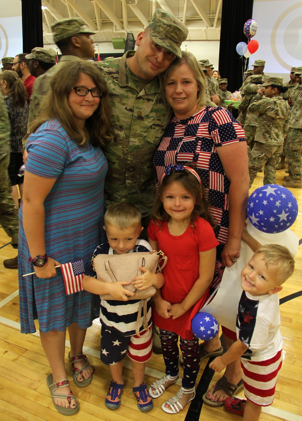 1st Theater Sustainment Command Redeploys the White Team