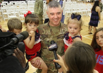 1st Theater Sustainment Command Redeploys the White Team