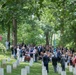 Joint Full Military Honors Funeral Service of Former U.S. Secretary of Defense Frank C. Carlucci in Section 48