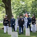 Joint Full Military Honors Funeral Service of Former U.S. Secretary of Defense Frank C. Carlucci in Section 48