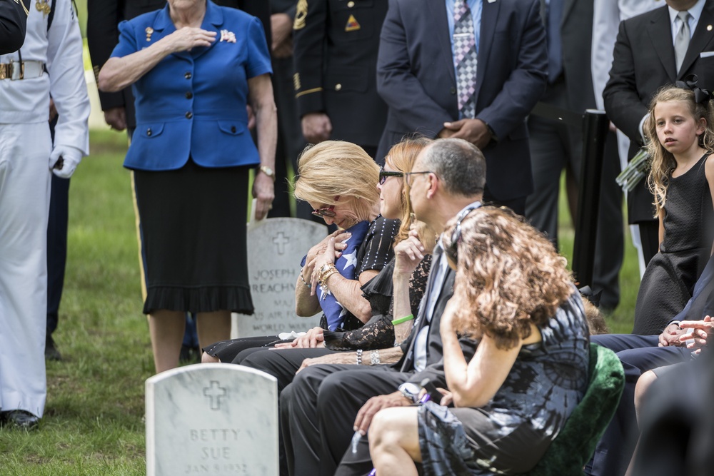 Joint Full Military Honors Funeral Service of Former U.S. Secretary of Defense Frank C. Carlucci in Section 48