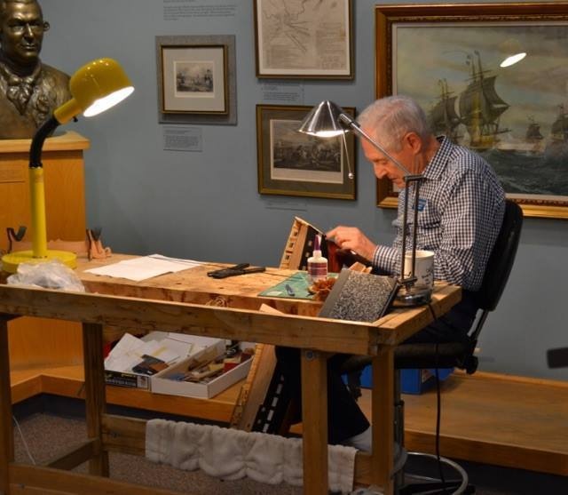 Naval Museum hosts Model Ship Builder