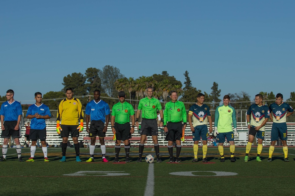 CG's Cup soccer league championship game