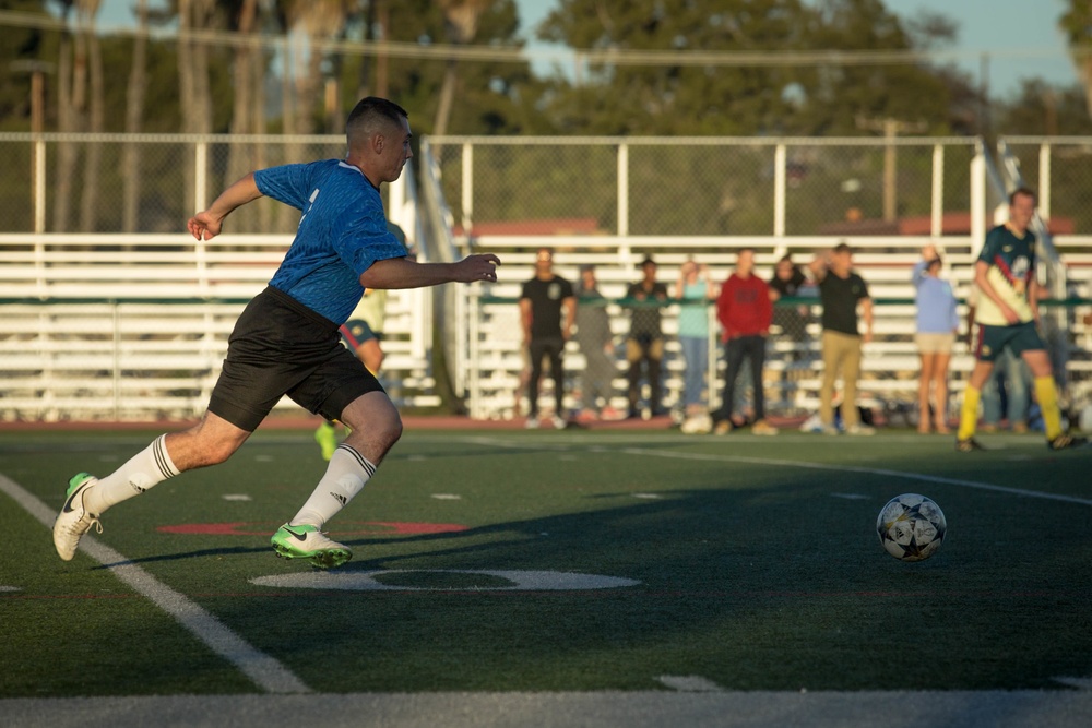CG's Cup soccer league championship game