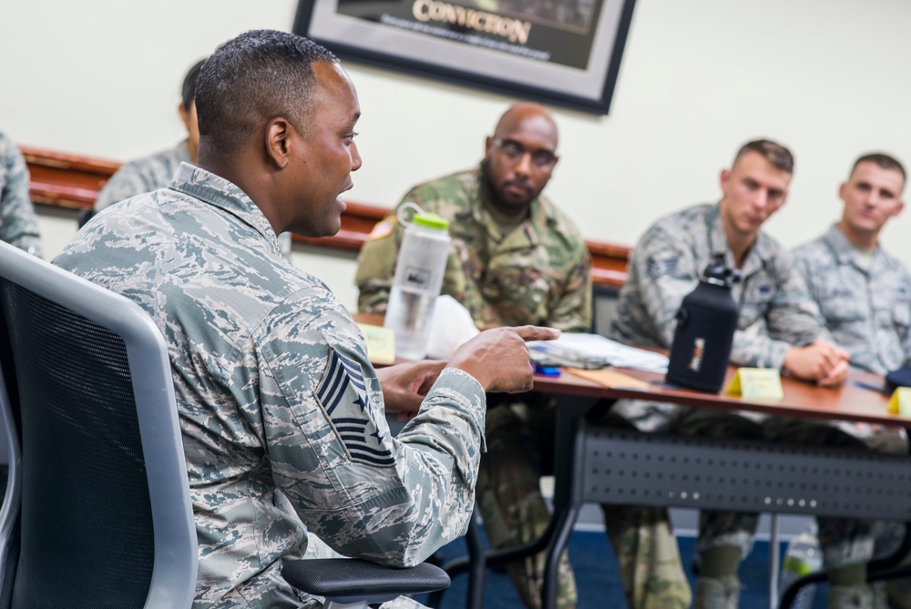 DVIDS - Images - PACAF command Chief Master Sgt. Anthony Johnson visits ...