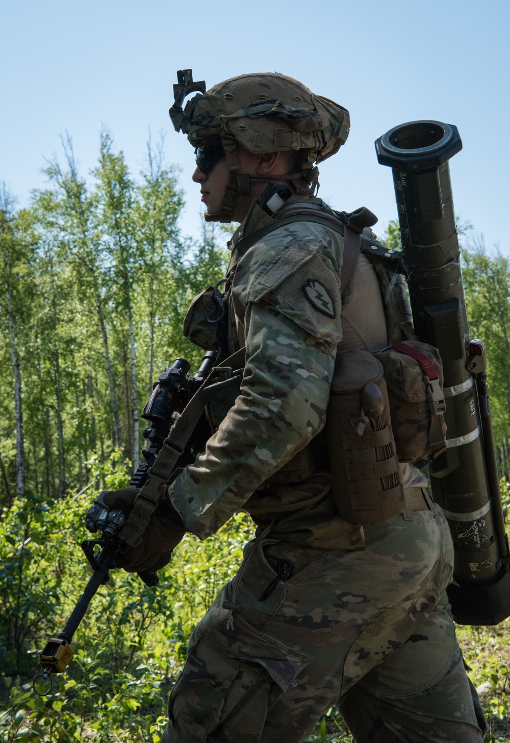 Japanese and U.S. Soldiers conduct joint training during Arctic Aurora 2018