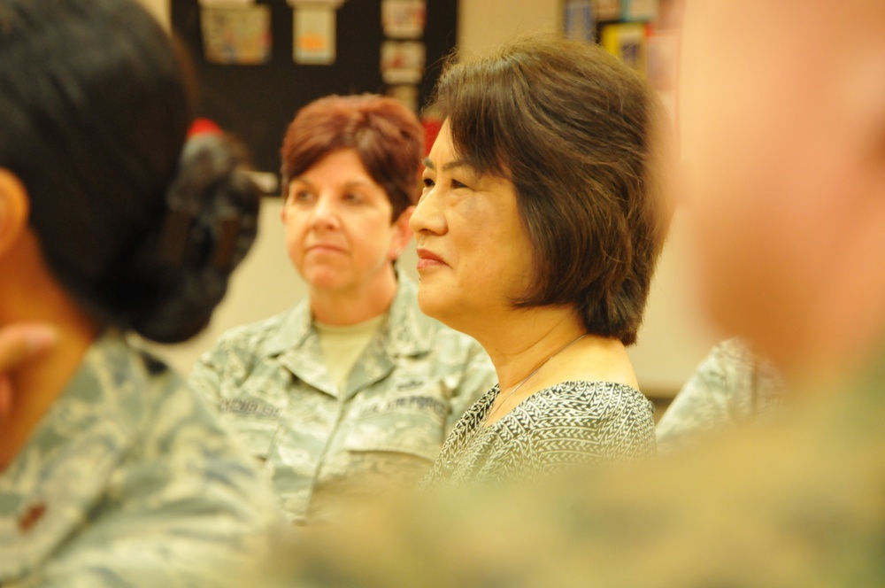 Innovative Readiness Training leaders welcome distinguished visitors to Aloha Garden Project