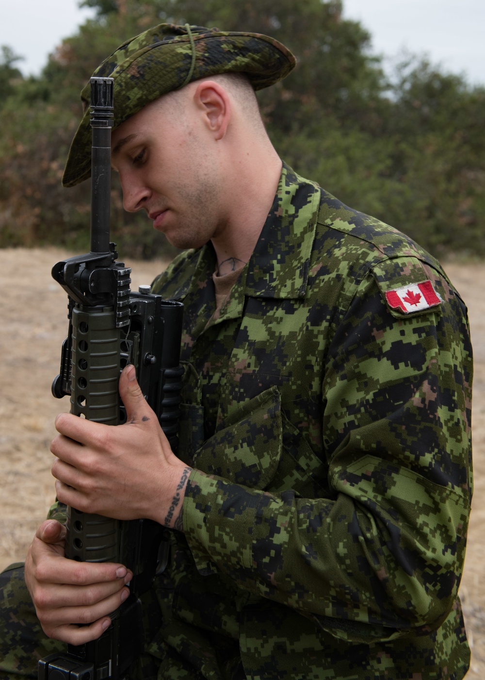 Canadian Armed Forces prepare for Exercise Rim of the Pacific at Camp Pendleton